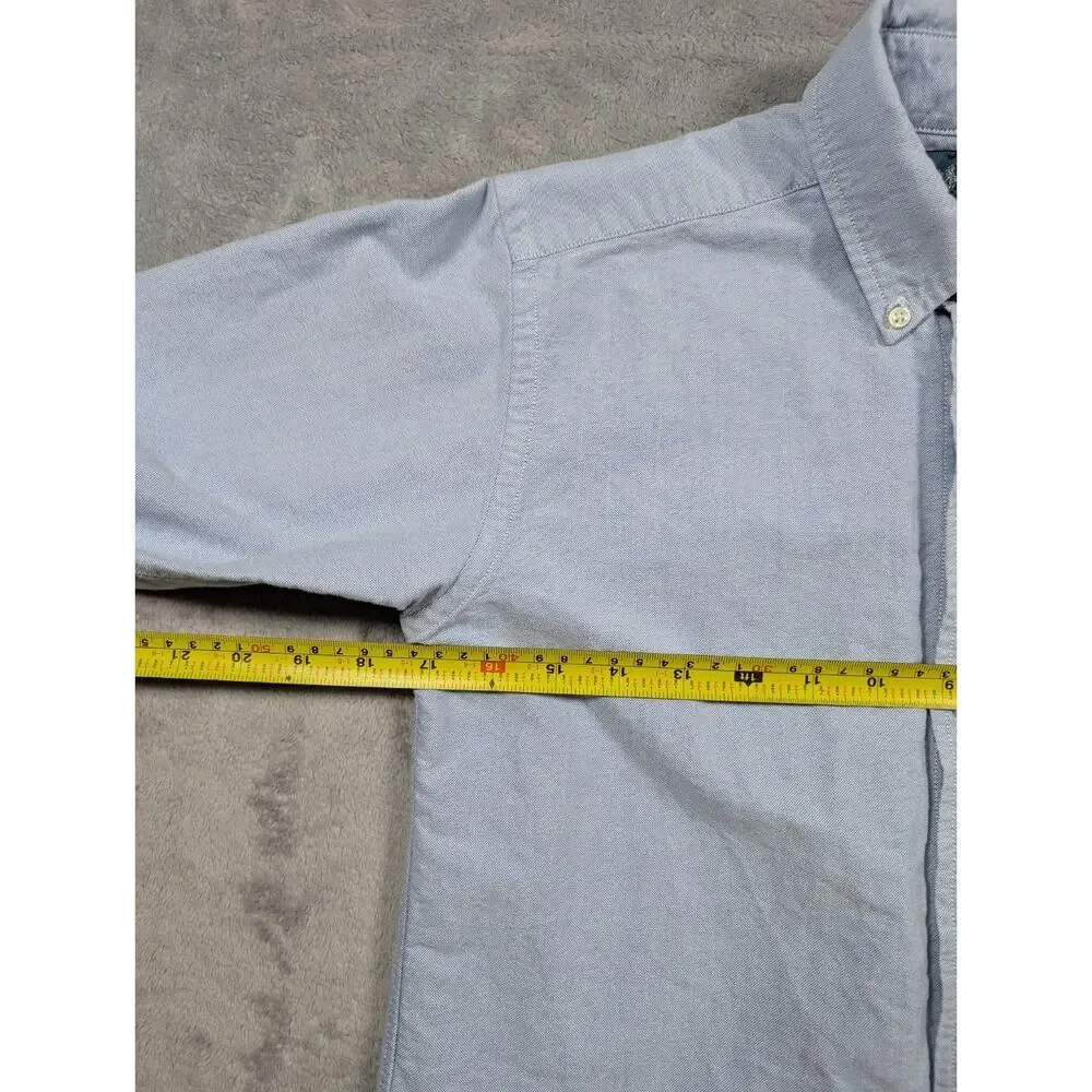 Ralph Lauren J Crew Button Front Shirt Youth Size 12 Medium Lot Of 2 Casual